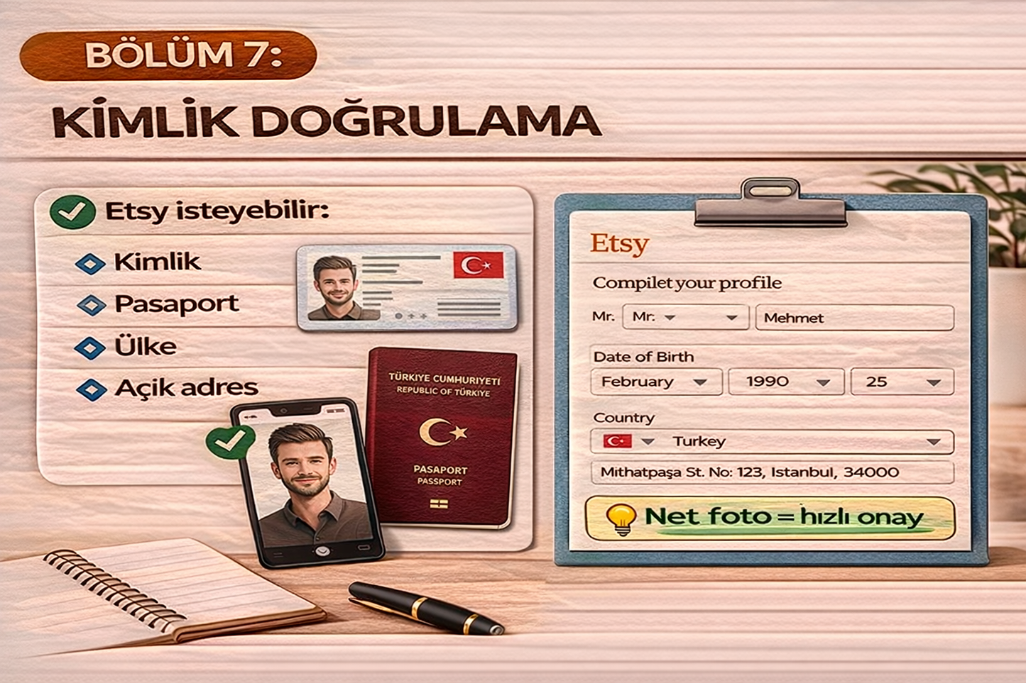 Etsy’de Para Kazanma Rehberi | Dijital Ürün Satışı A’dan Z’ye PDF Eğitim