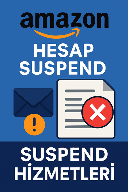 Amazon Suspend Kaldırma + Fon Kurtarma Hizmeti – Hesap Açılmama Sorunları, POA, Appeal, Linked Account, Funds Recovery (Full Paket)